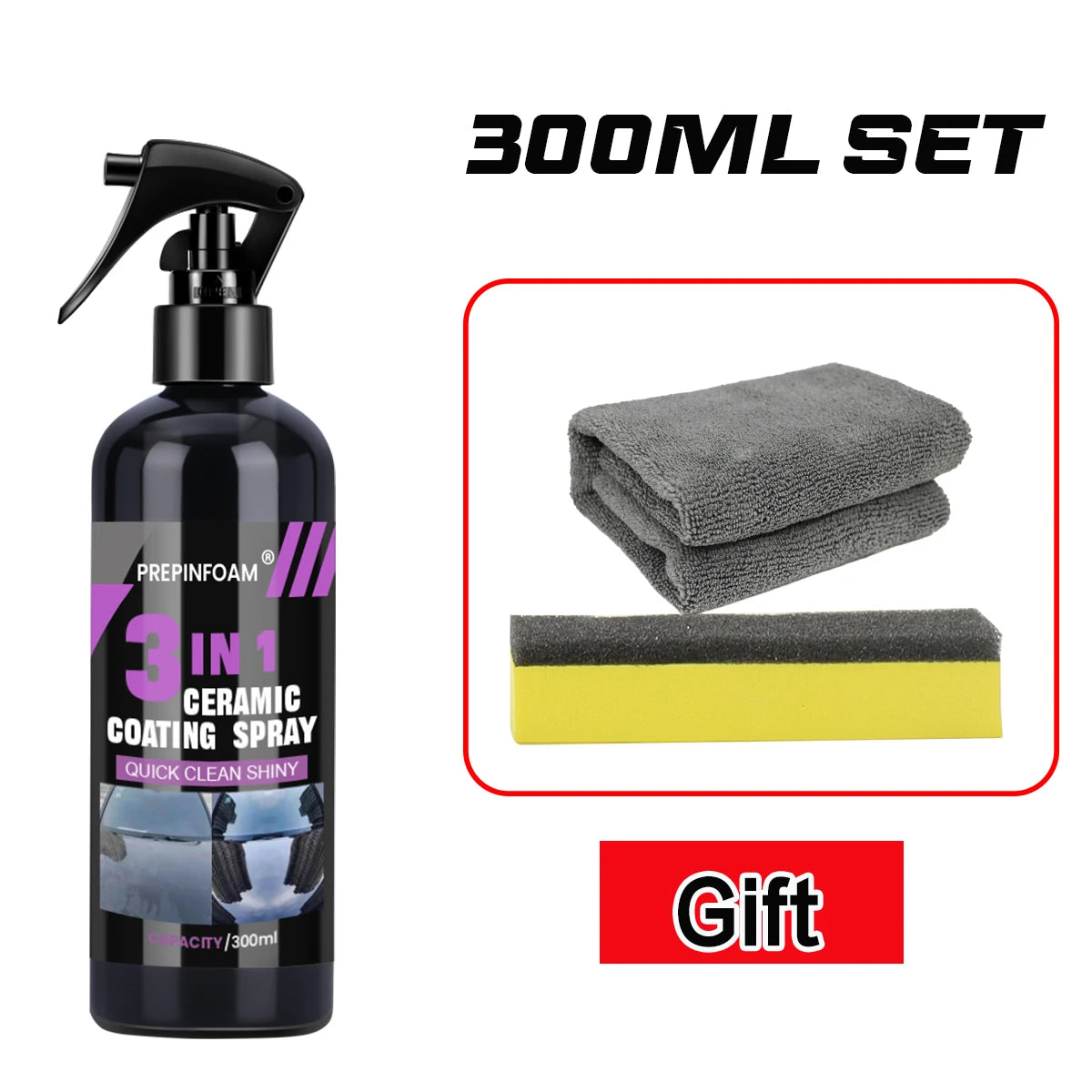 3 in 1 Car Ceramic Nano Coating Liquid Coatin Nano Crystal Hydrophobic Layer Polishing Paint Coating Agent Polish Nanos Coatings