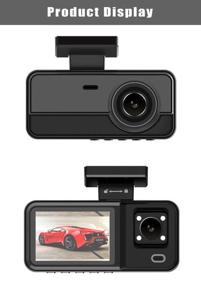 3 Channel WIFI Car DVR HD 1080P Cabin Vehicle Dash Cam Three Way Camera DVRs Recorder Video Registrator Mini Dashcam Camcorder