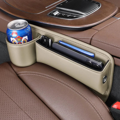 Leather Car Seat Gap Filler Organizer and Storages Automotive Accessories Universal for Car SUV Truck Fill The Gap